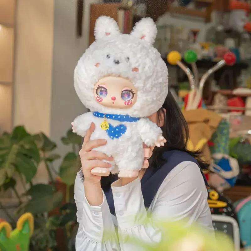 Lilia Lucky Lila Zoo 600% hình nhân vật dễ thương cỡ lớn, mô hình búp bê sưu tầm, đồ trang trí
