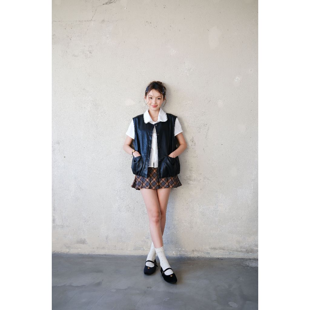 Áo Khoác Da Gile Nữ LENCLOTHING A1591