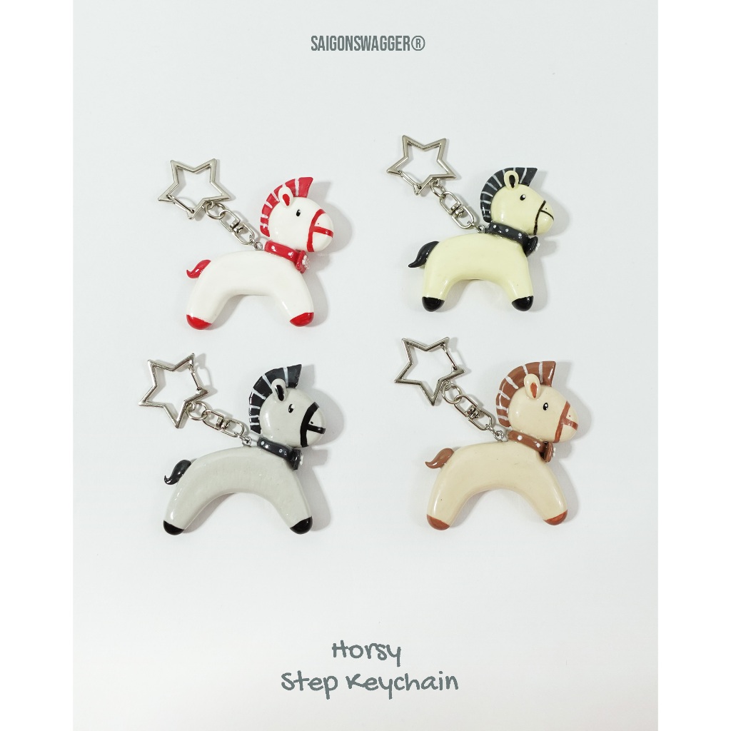 Móc Khóa Ngựa Horsy SAIGON SWAGGER® SGS Horsy Step Keychain