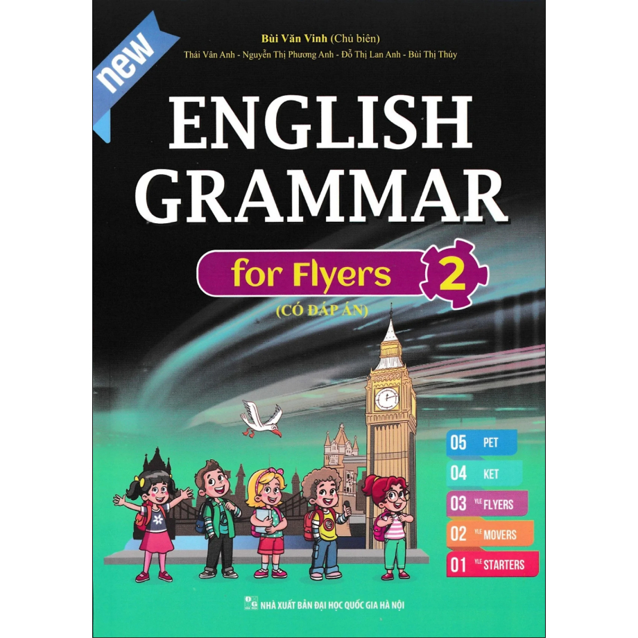 Sách - English grammar for Flyers 2 (có đáp án)