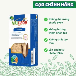 Gạo Mầm Vibigaba 1kg - Giảm đường huyết tăng sức đề kháng