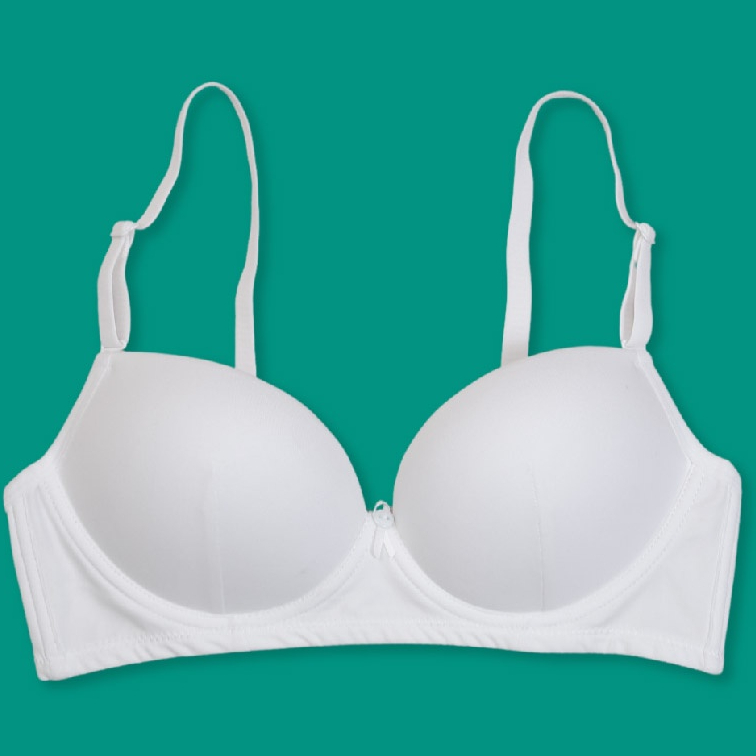 [Áo cup B] Áo lót bé gái chất liệu cotton cao cấp kiểu dáng cài khuy có đệm Muse Bra PC102