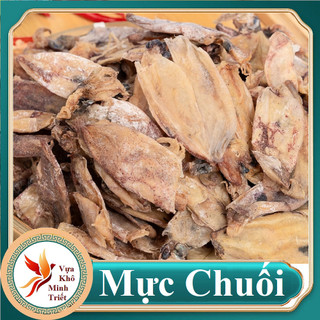 500gr Khô mực chuối màu nâu trung bình đem rim sa tế, rim me, đem nấu mì hoặc nấu nước súp