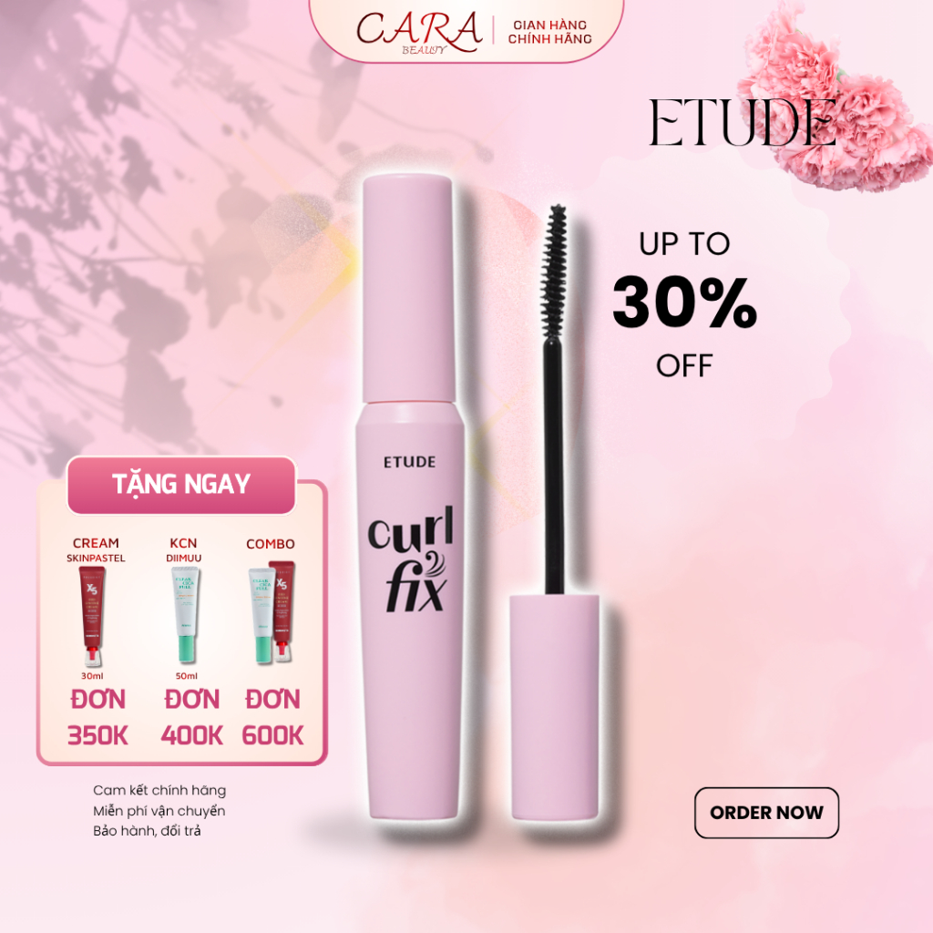 Mascara Chuốt Mi ETUDE Curl Fix Mascara 3 màu