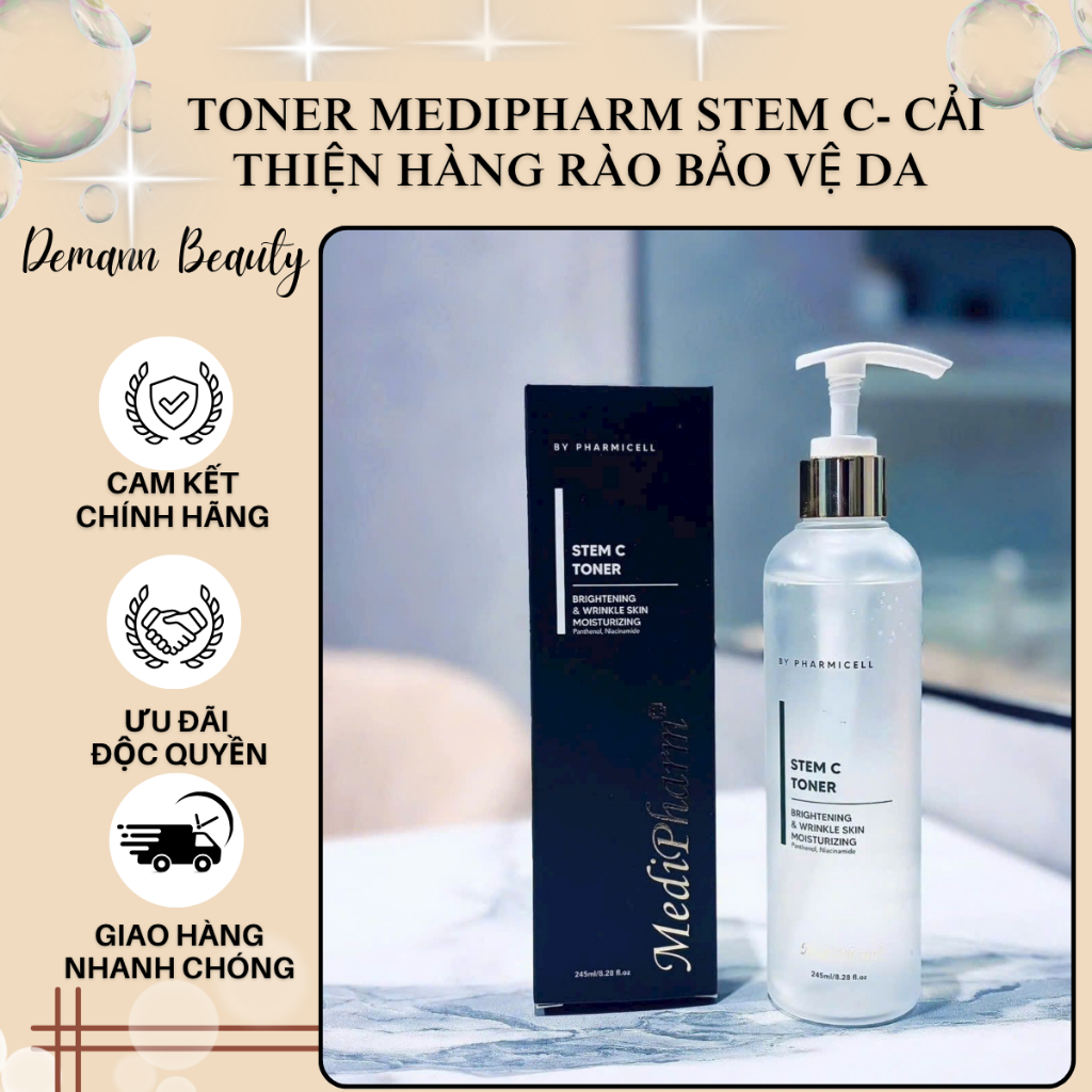 Toner Medipharm Stem C- Cải thiện hàng rào bảo vệ da