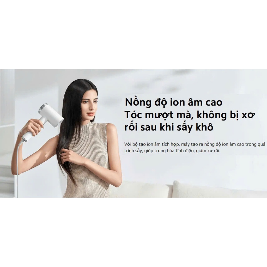 Máy sấy tóc Xiaomi Iconic Hair Dryer BHR9114EU – 1600W, 4 mức nhiệt