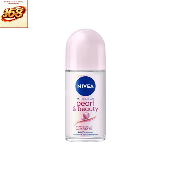 Lăn Khử Mùi NIVEA Pearl & Beauty 25ml – Hương Ngọc Trai