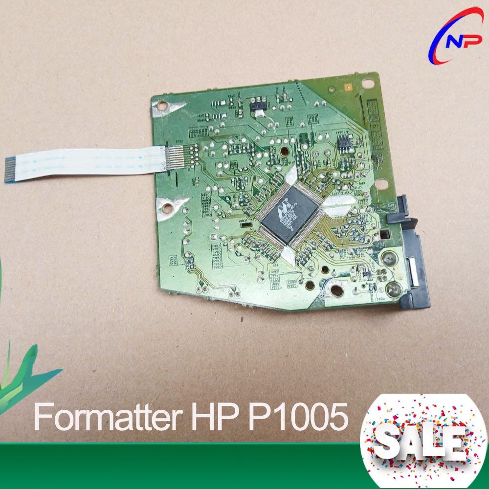 Board Main Card Formatter Máy In HP P1005 , Main Cổng USB P1005 - Zin Bóc Máy - Chạy Tốt