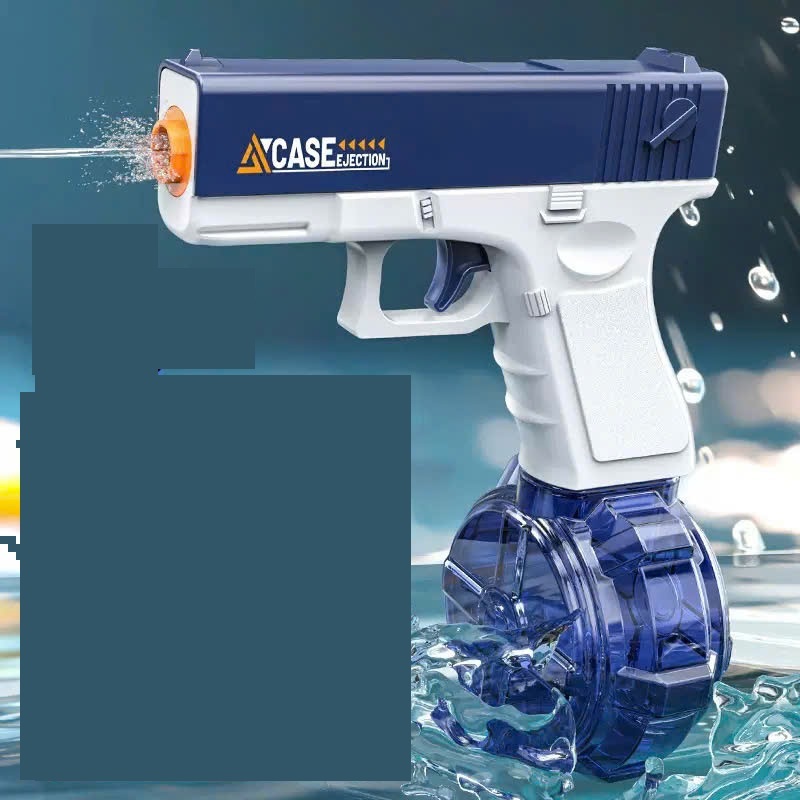 Glock súng nước dung tích lớn, Súng Nước Điện Tự Động 2025 – Kèm Pin Sạc, Đồ Chơi Mùa Hè Cực Hot