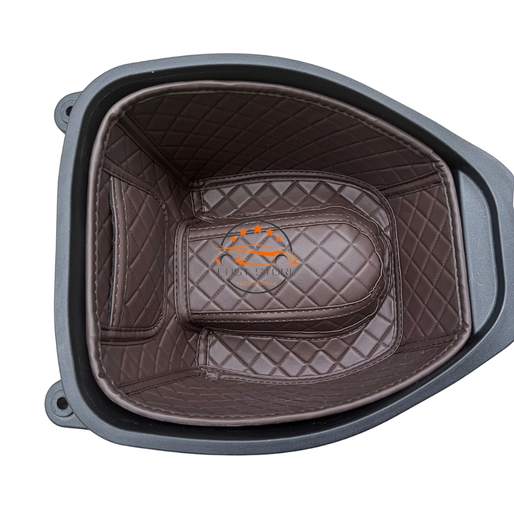 Lót Cốp Da Cách Nhiệt Chống Sốc Chống Nóng Xe Máy LAMBRETTA X125 X300 G350 Series Nhập Ý có túi để g