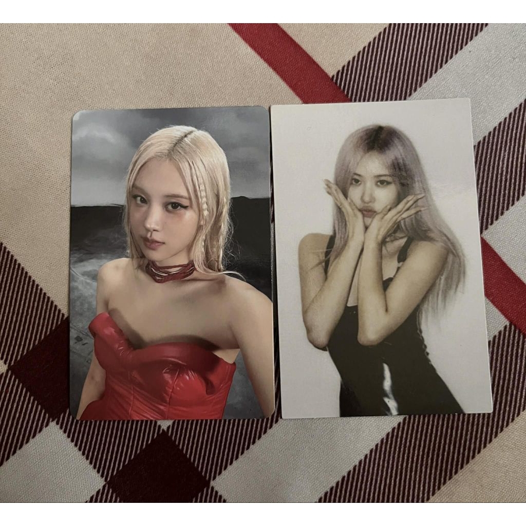 Card Rosé album Deadline (tặng thêm card Rosé the album)
