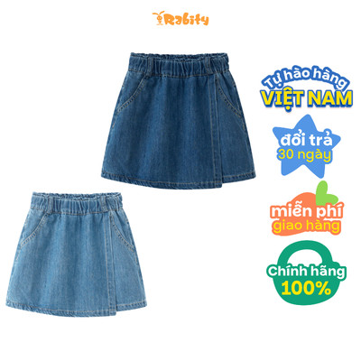  Quần short jean giả váy bé gái Rabity 931.026