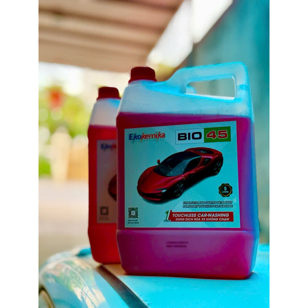 bio 45 rửa xe không chạm