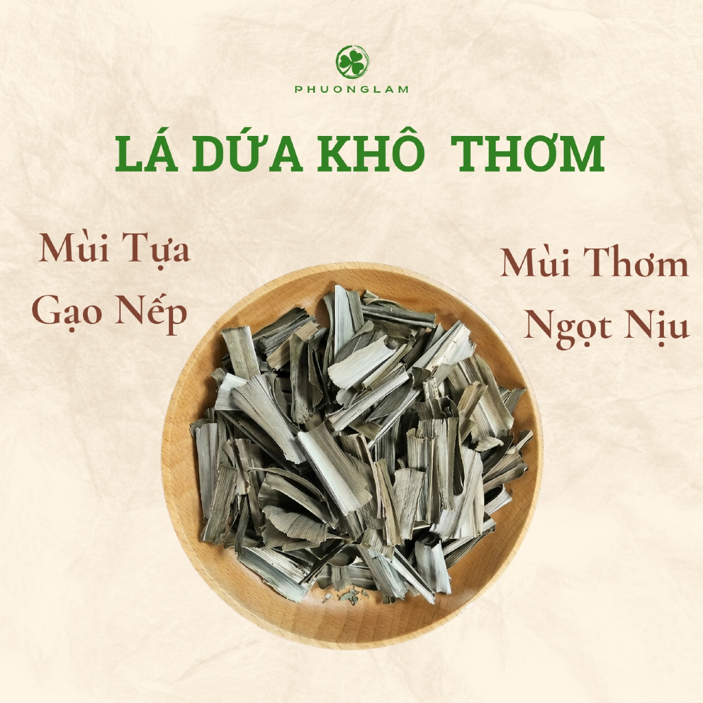 Lá dứa khô tự nhiên xông nhà thơm dịu thanh lọc không gian