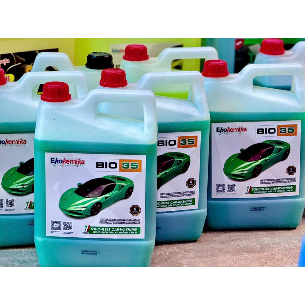 bio 35 rửa xe không chạm