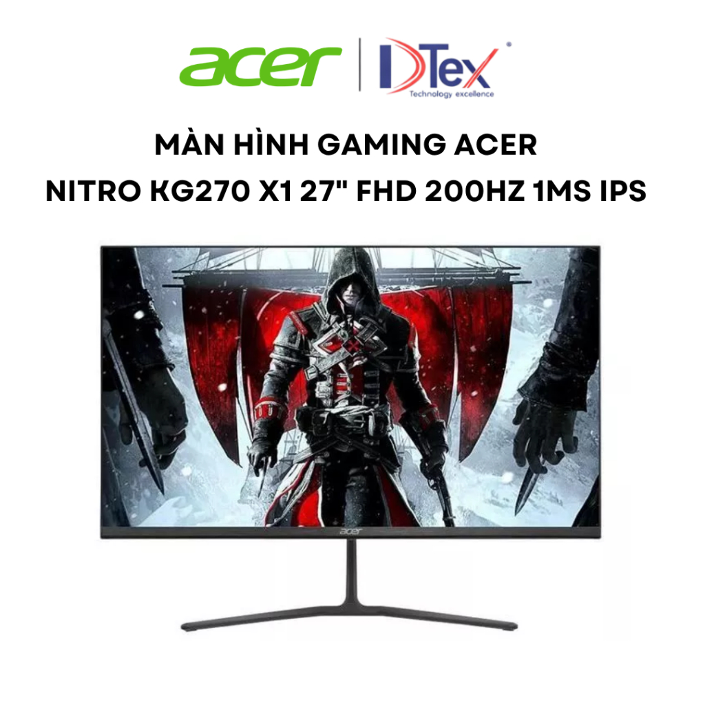 Màn Hình Gaming Acer KG270 M5 27 inch IPS FHD 180Hz 1ms