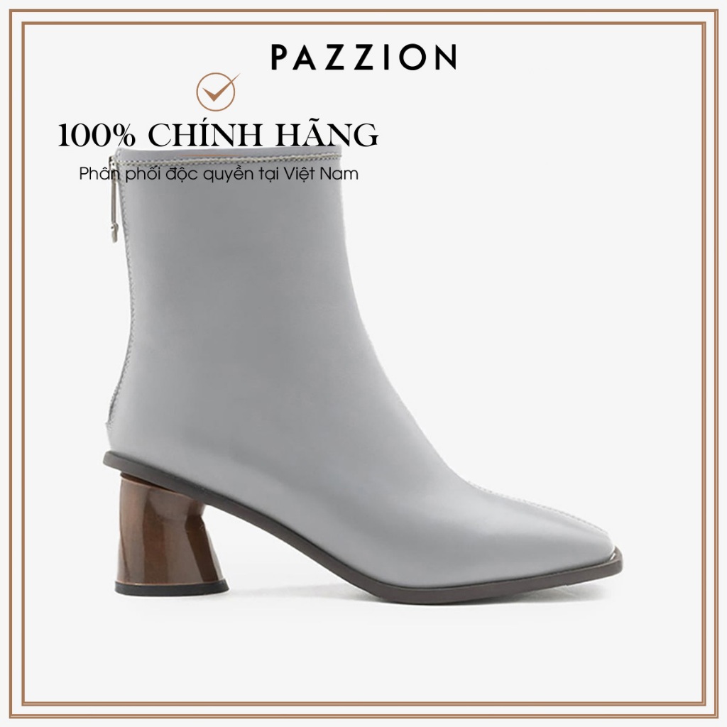 Giày boots da PAZZION Zari Ankle Boots