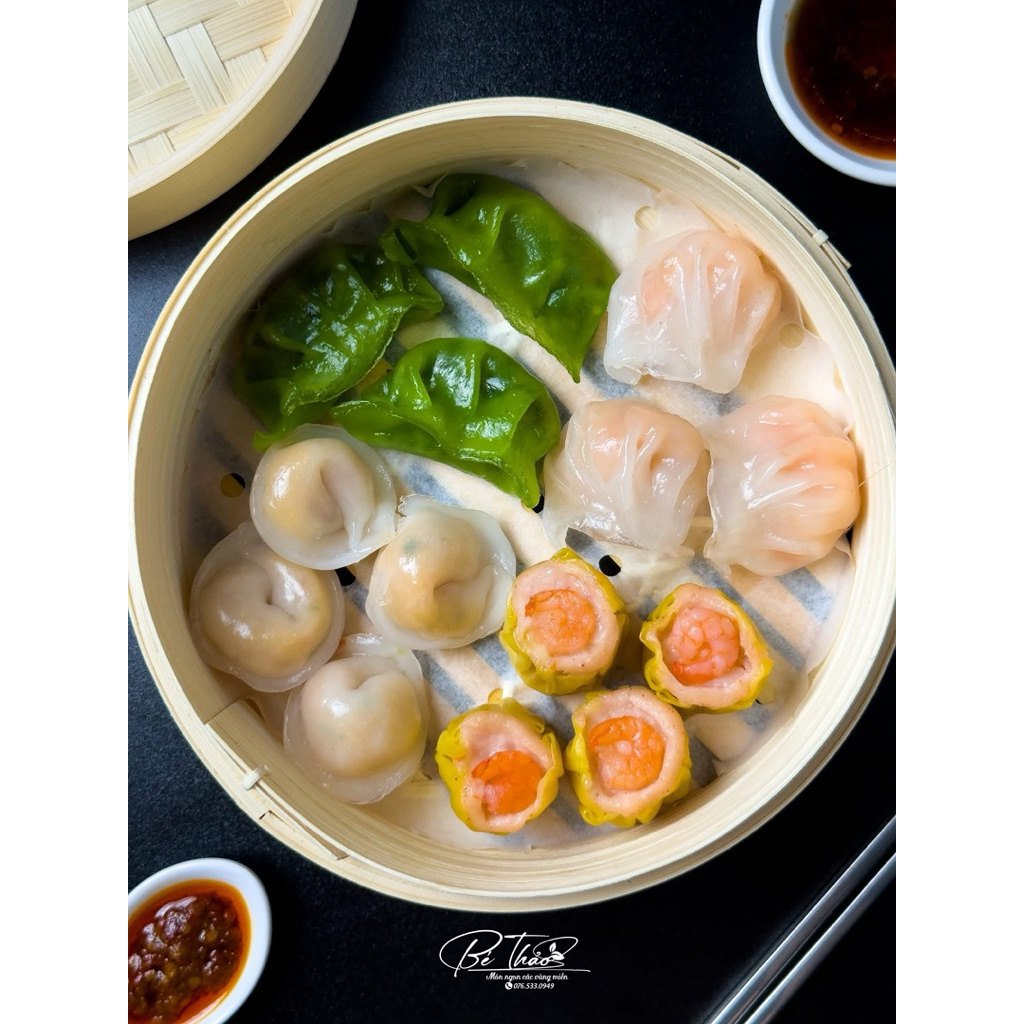 Combo Dimsum 4 in 1 ( 40 viên - 840g ) Bamboo