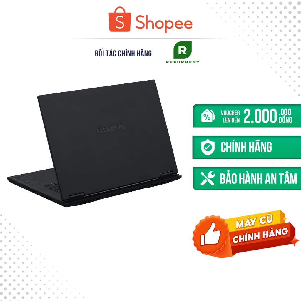 [Máy cũ] - [Trả bảo hành] GIGABYTE G5 MF5 RC555 i5 13500H/16GB/512GB/6GB RTX4050/(9RC55MF5FEIAA1VN0C