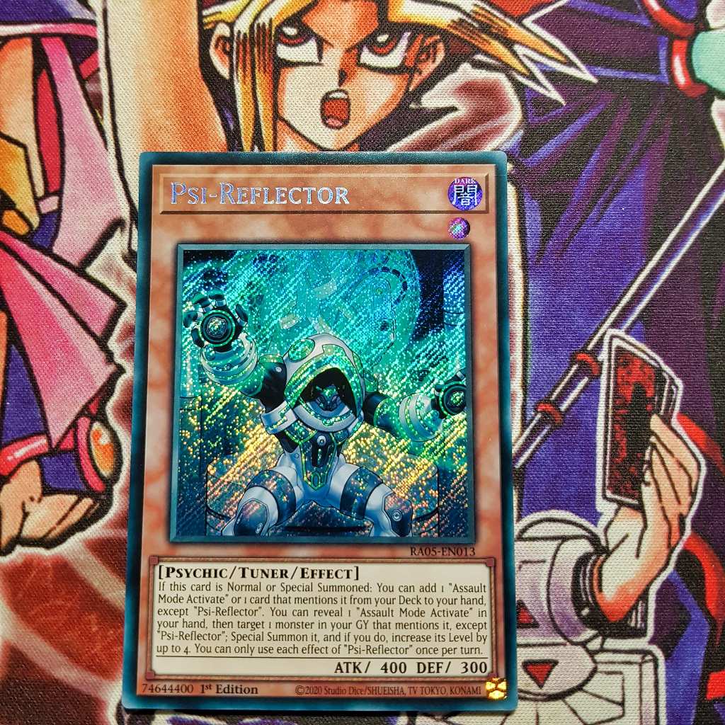 Thẻ bài Yugioh chính hãng | Psi-Reflector | RA05 Super, Ultra, Secret Rare.
