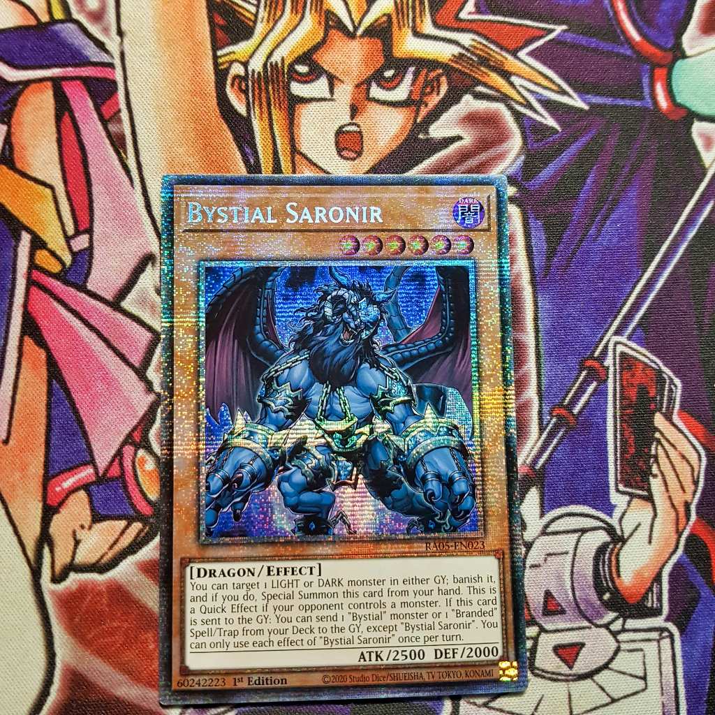 Thẻ bài Yugioh chính hãng | Bystial Saronir | RA05 Starlight Rare.
