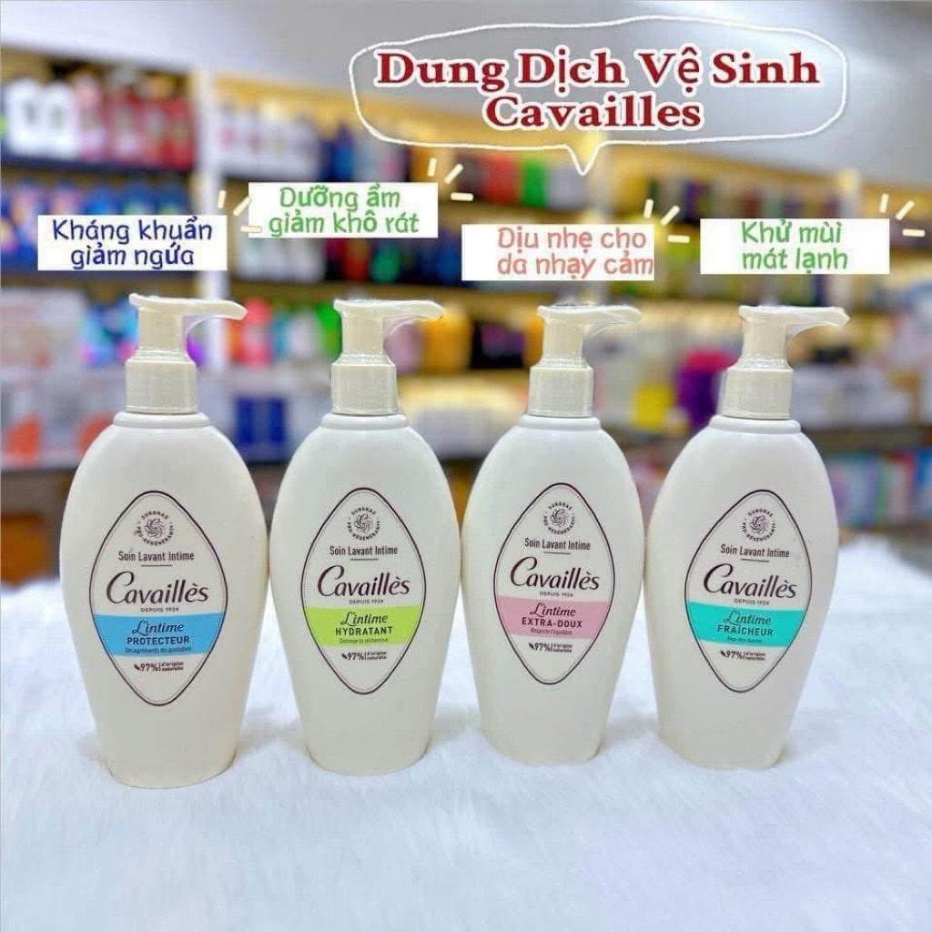 Dung dịch vệ sinh phụ nữ Roge Cavailles Pháp Ngăn Mùi, Kháng Viêm - Camella Beauty