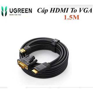 Cáp chuyển hdmi to vga ugreen 30449 mm117 unitek128dbk