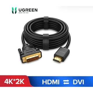 Cáp hdmi to dvi 24+1 ugreen 30116 10135 10136 10137 10138 hd106
