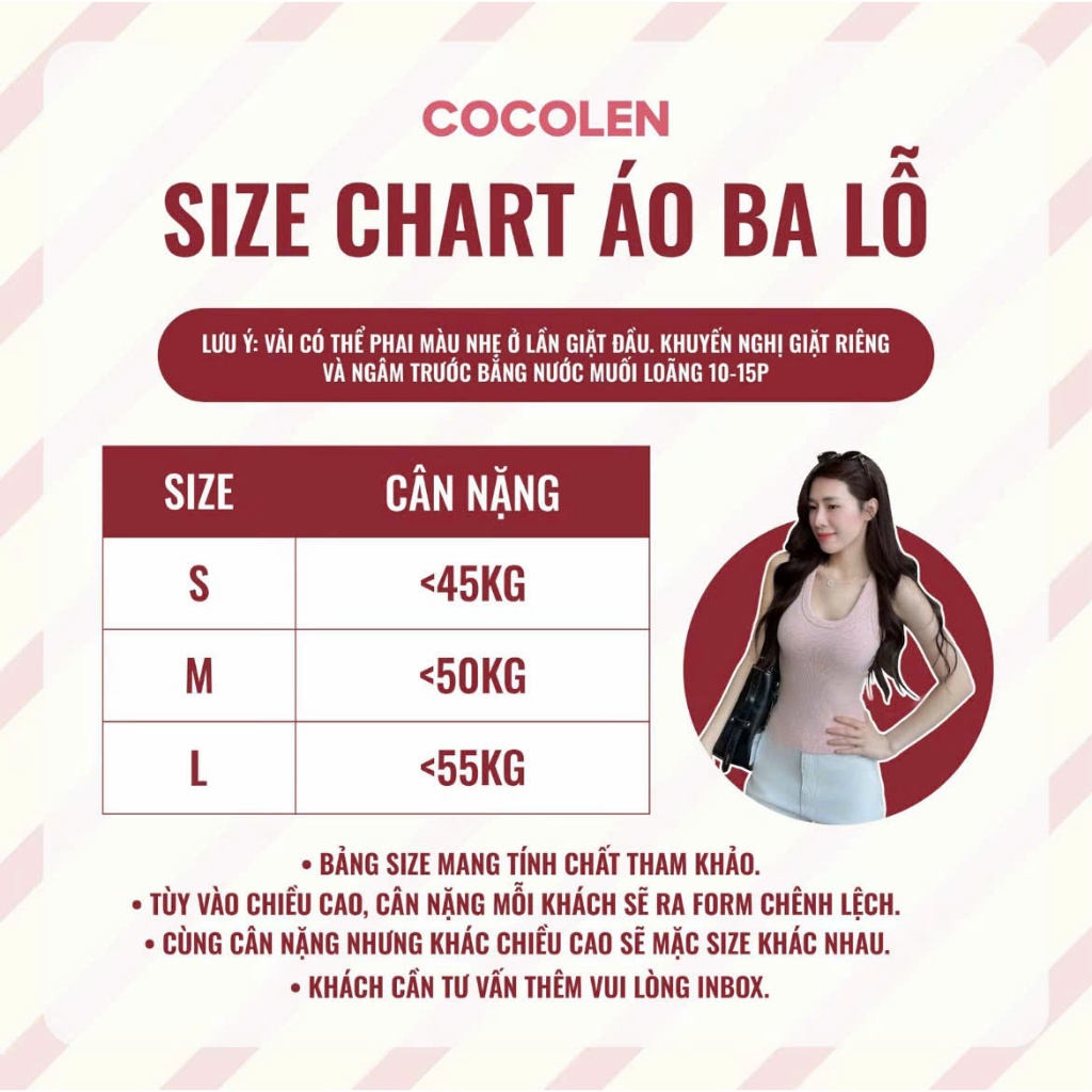 Áo Ba Lỗ Muối Tiêu COCOLEN - Dây Bản To Cổ U - Chất Liệu Tăm Cotton Co Gian Thoáng Mát  #A059 | BigBuy360 - bigbuy360.vn