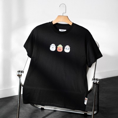 [BST We Bare Bears] Áo Thun BOO Unisex Form Regular In Logo Gấu Ngộ Nghĩnh Đáng Yêu, Chất Liệu Thoáng Mát