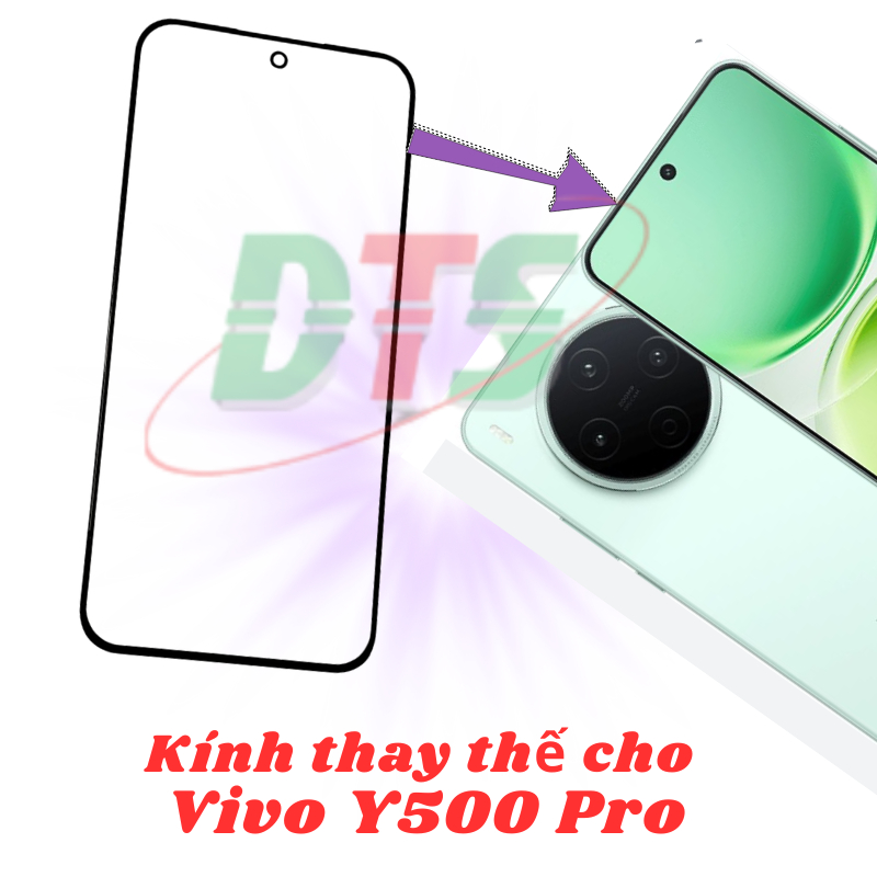 Mặt kính ép cho Vivo Y500 Pro