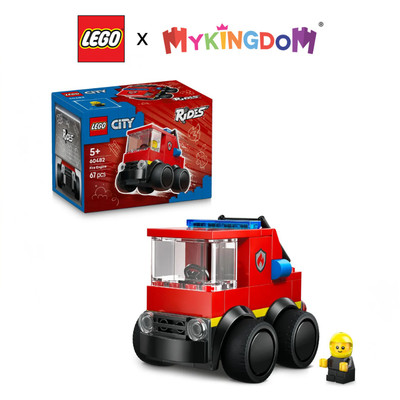 Đồ Chơi Lắp Ráp Rides - Xe Tải Cứu Hỏa LEGO CITY 60482 (67 Chi Tiết)