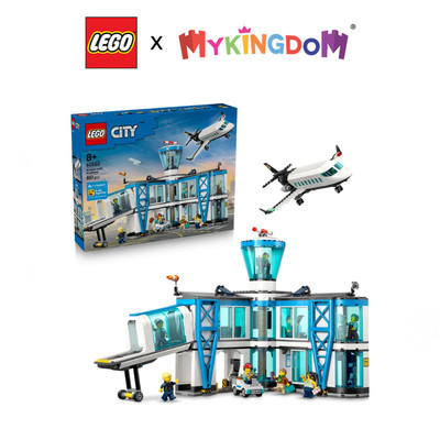 Đồ Chơi Lắp Ráp Sân Bay Và Máy Bay LEGO CITY 60502 (887 chi tiết)