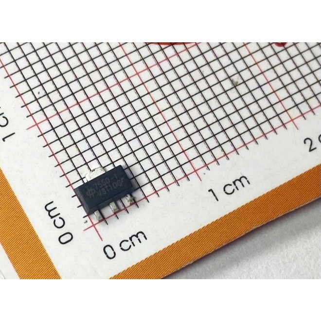 HT7550-1 IC REG LINEAR 5V 150mA SOT-89-3