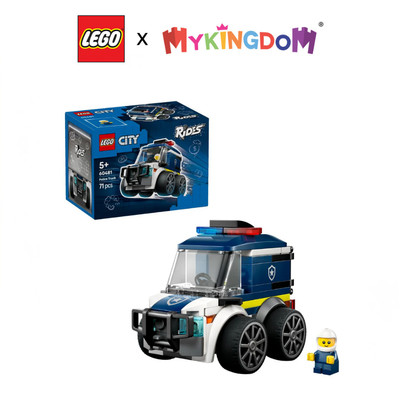 Đồ Chơi Lắp Ráp Rides - Xe Tải Cảnh Sát LEGO CITY 60481(71 Chi Tiết)