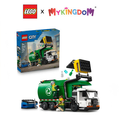 Đồ Chơi Lắp Ráp Xe Rác Tái Chế LEGO CITY 60495 (434 chi tiết)