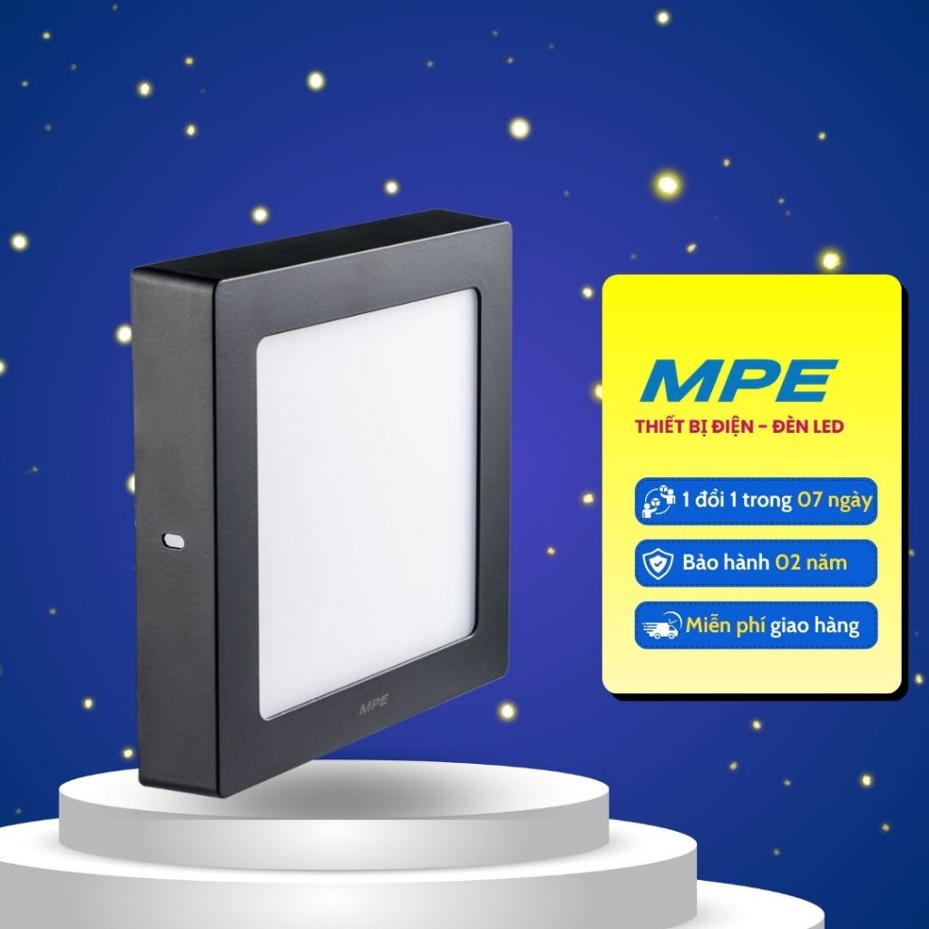 Đèn LED Panel ốp nổi MPE SSPLB2, Kích thước 300x35mm, Màu Trắng 6500K
