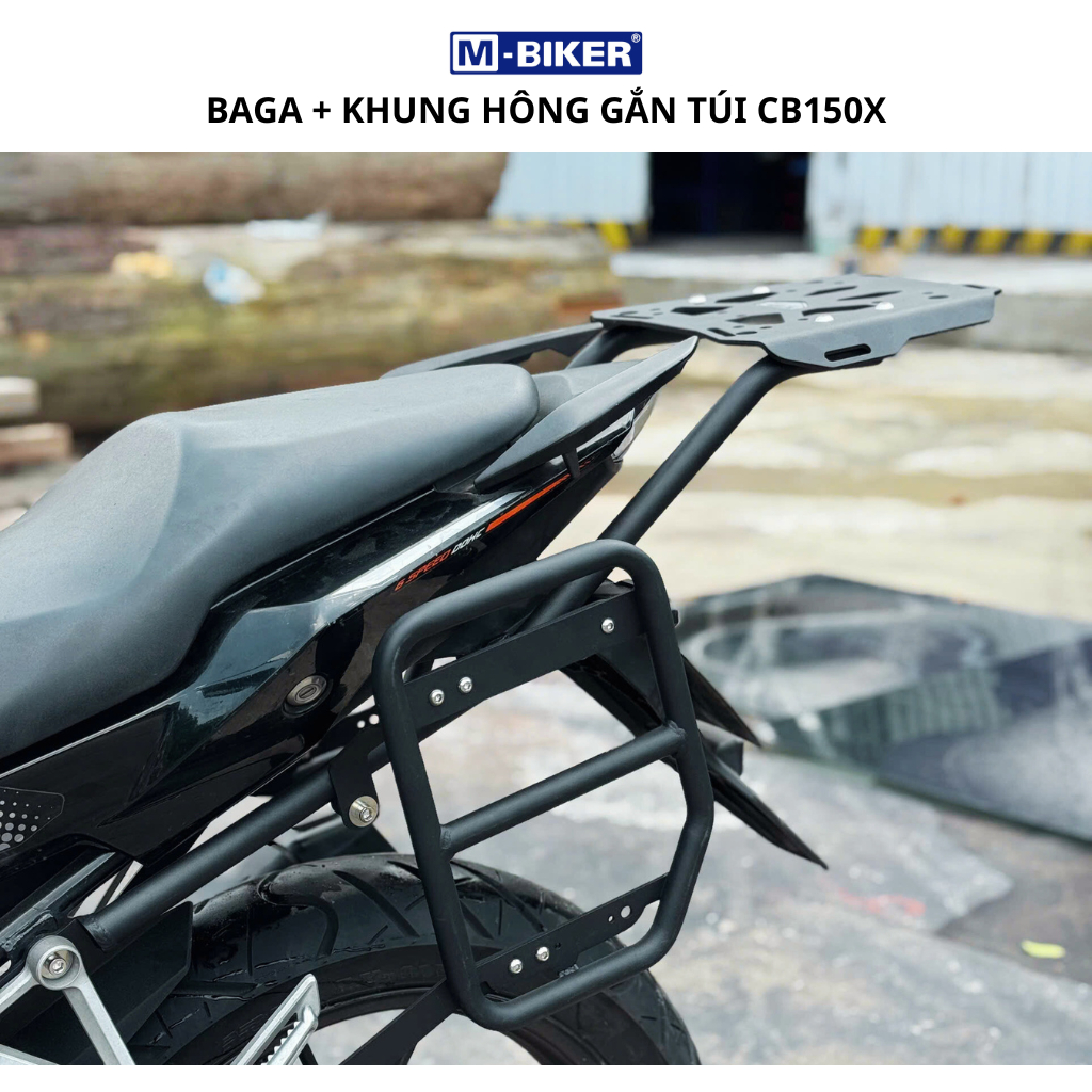 Baga CB150X, Khung túi hông CB150X, Baga khung treo túi hông dành cho Honda CB150X