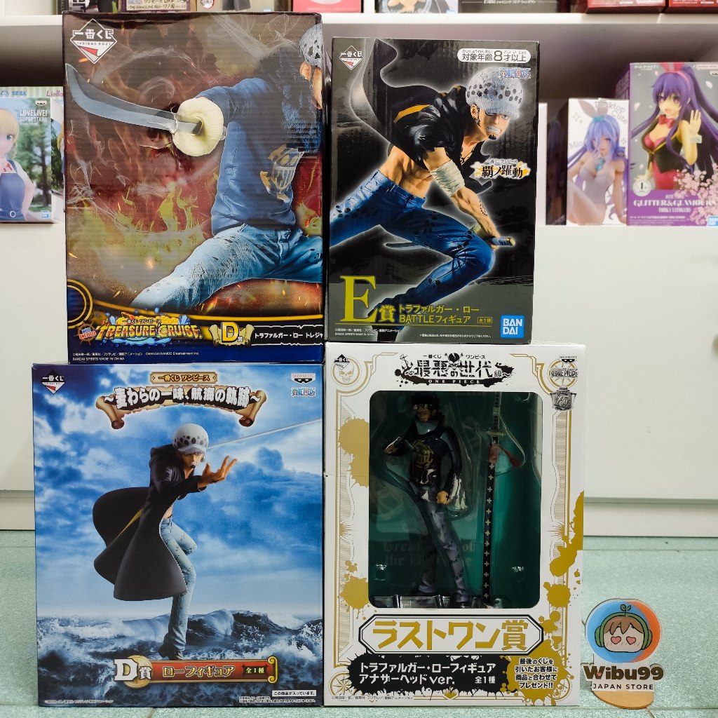Mô Hình Trafalgar Law One Piece Ichiban Kuji Chính Hãng Bandai Nhật Bản Brand New