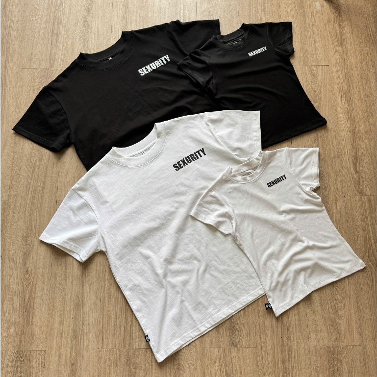 [DEAL MỞ BÁN] ÁO WHDC SEXURITY FOR SUMMER - Form Boxy & Fitted Babytee Freesize Mùa Hè Nam Nữ Unisex TRẮNG ĐEN Cotton | BigBuy360 - bigbuy360.vn
