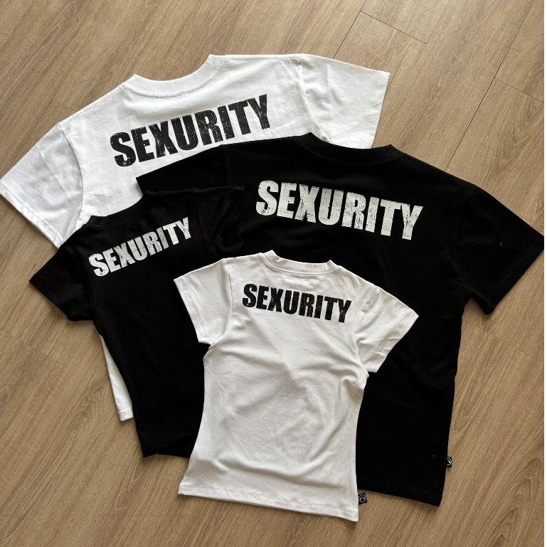 [DEAL MỞ BÁN] ÁO WHDC SEXURITY FOR SUMMER - Form Boxy & Fitted Babytee Freesize Mùa Hè Nam Nữ Unisex TRẮNG ĐEN Cotton | BigBuy360 - bigbuy360.vn