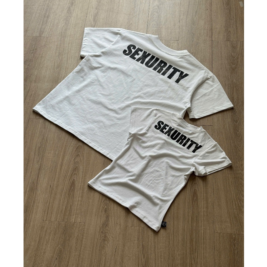 [DEAL MỞ BÁN] ÁO WHDC SEXURITY FOR SUMMER - Form Boxy & Fitted Babytee Freesize Mùa Hè Nam Nữ Unisex TRẮNG ĐEN Cotton | BigBuy360 - bigbuy360.vn