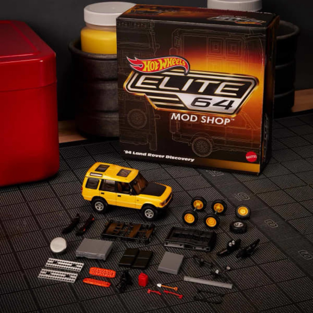 Bộ Xe mô hình Hotwheels Elite 1/64 94 Land Rover Discovery