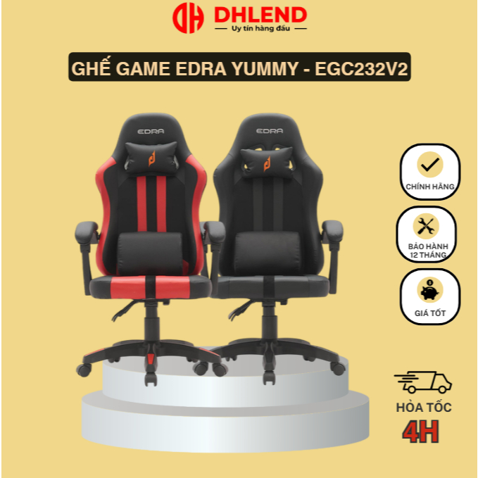 Ghế game EDRA YUMMY - EGC232V2