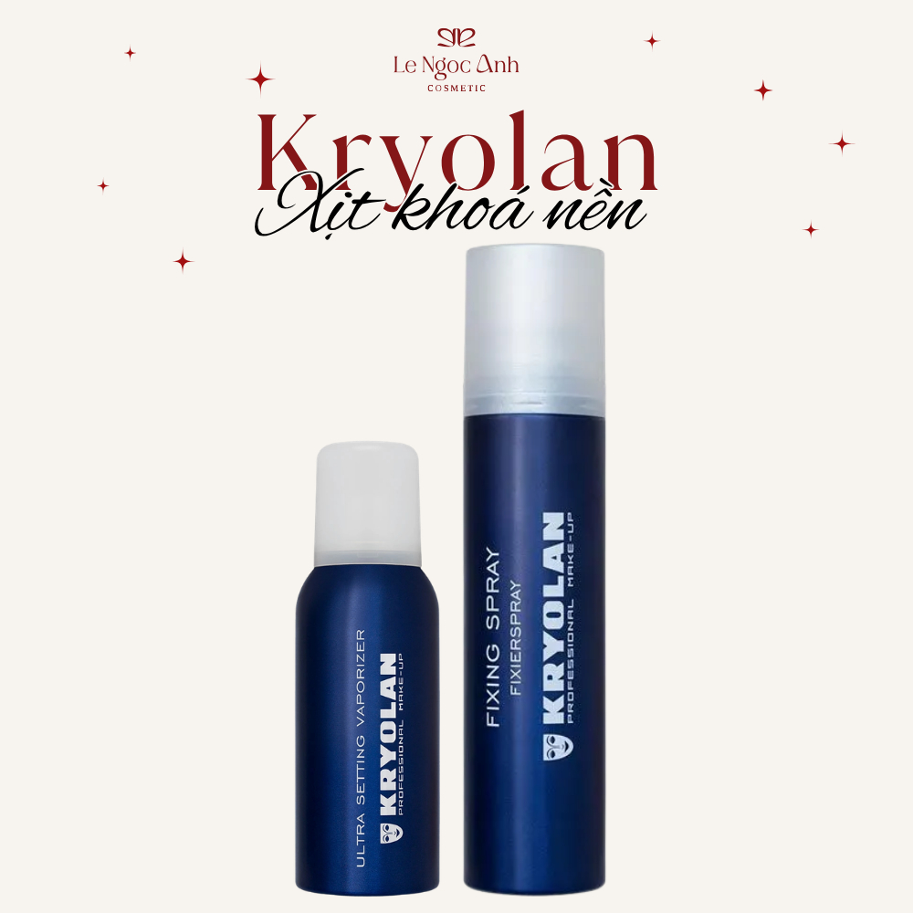 [Có Bill] Xịt Khoá Nền Makeup Kryolan Professional Make-Up