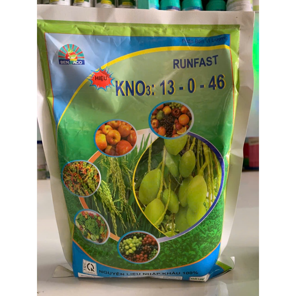 🌿 PHÂN BÓN VI LƯỢNG RUNFAST - KNO3 (13-0-46. 1 gói 1 kg)