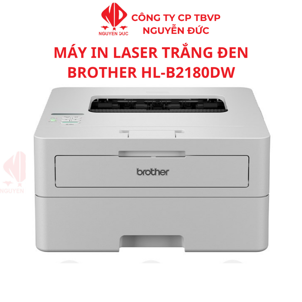 MÁY IN LASER TRẮNG ĐEN BROTHER HL-B2180DW - BẢO HÀNH CHÍNH HÃNG
