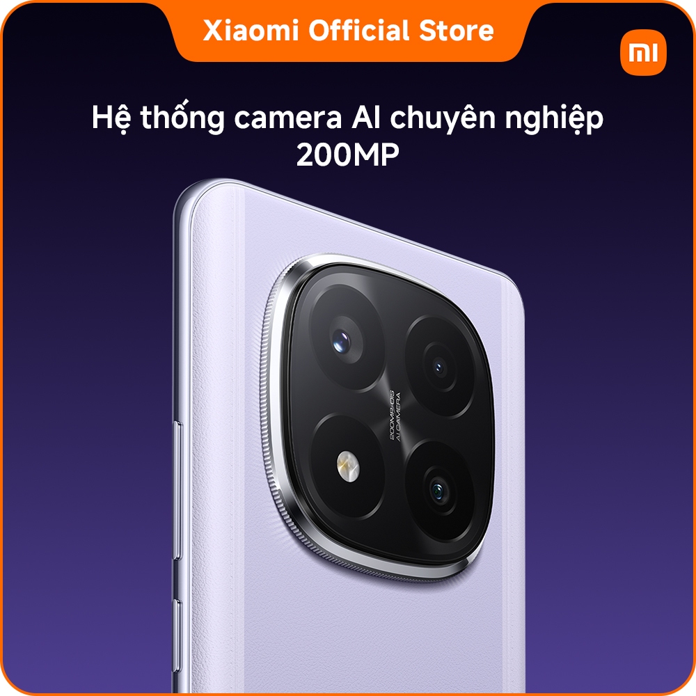 Điện thoại thông minh Redmi Note 14 Pro+ 5G | Màn hình 6.67" | Snap 7S Gen 3 | Camera AI 200MP | BigBuy360 - bigbuy360.vn