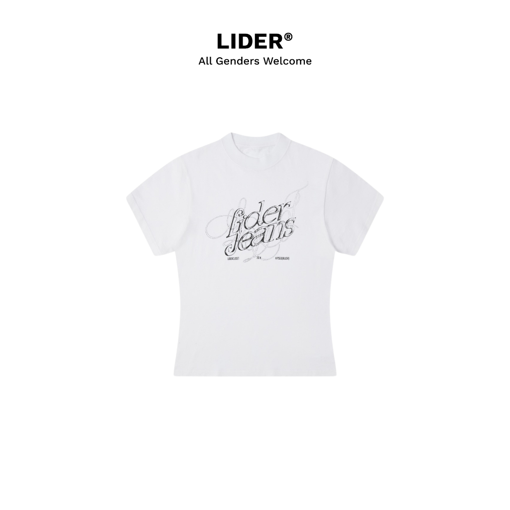 Áo Thun Tay Ngắn Unisex LIDER LDJ TRACE TEE