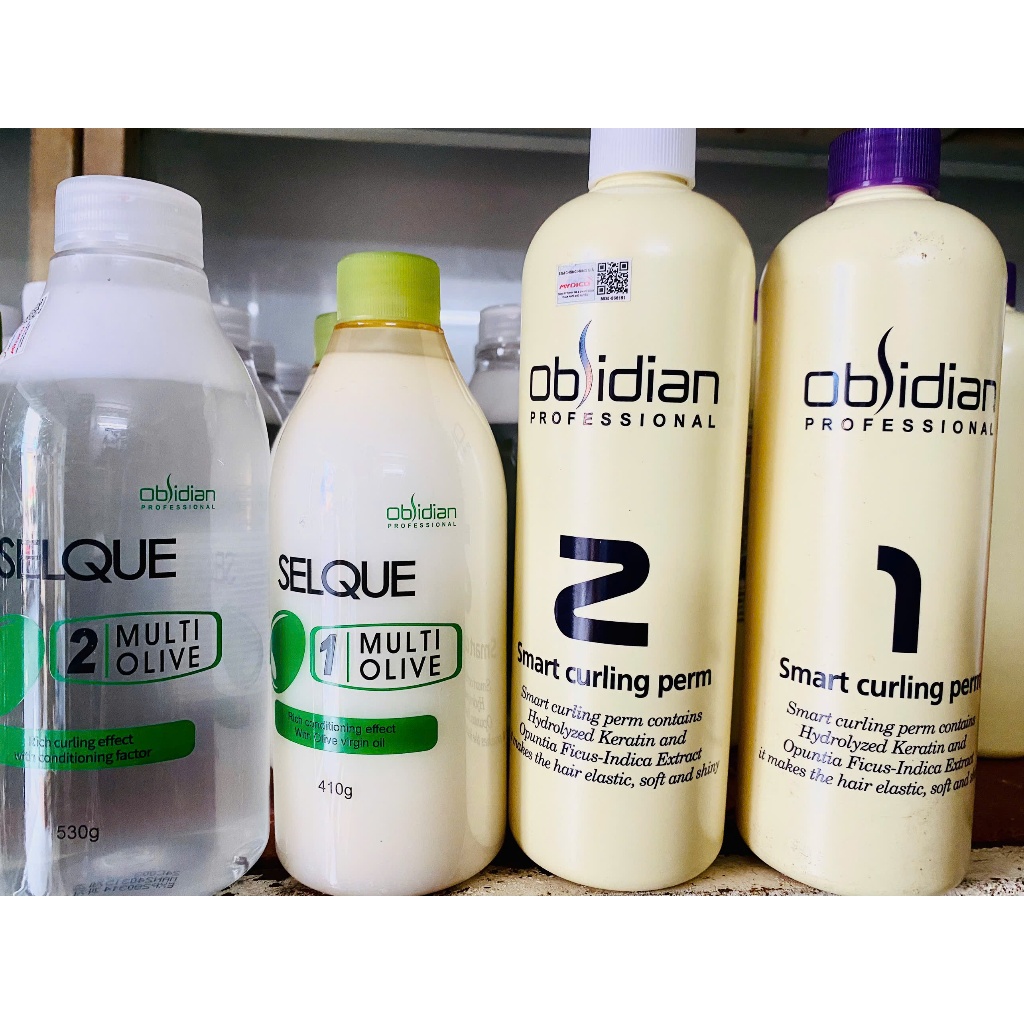 Uốn Olive OBSIDIAN - UỐN LẠNH 3D OBSIDIAN không gây hôn tổn tóc 500ml